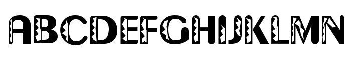 Gilgongo Doro Font UPPERCASE