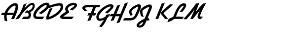 Gillies Gothic BQ-Bold Font UPPERCASE