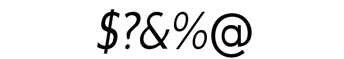 GilliusADFNo2-Italic Font OTHER CHARS