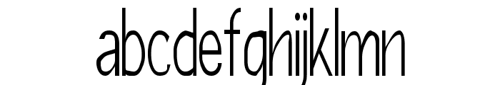 Girth Control Font LOWERCASE