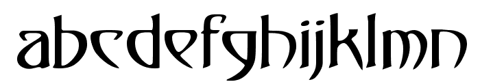 Gismonda FG Font LOWERCASE