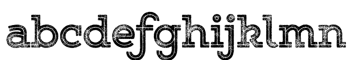 Gist Rough Upr Exbold Two Demo Font LOWERCASE