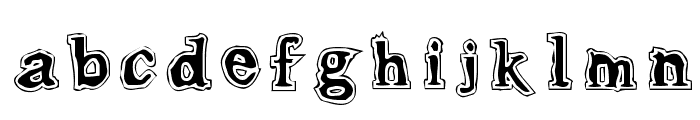 Gleam Comic Font LOWERCASE