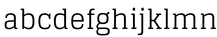 Glegoo Font LOWERCASE