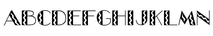GlitzyFlash Regular Font LOWERCASE