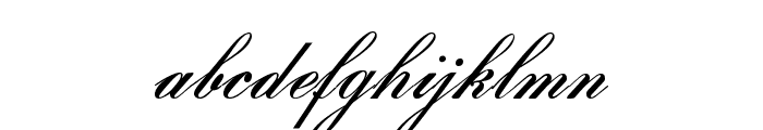 Gloria script Font LOWERCASE