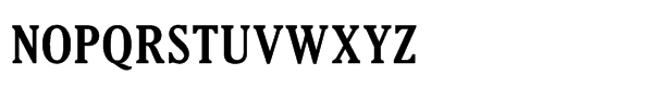 Gloucesterâ„¢ Std Bold Condensed Font UPPERCASE
