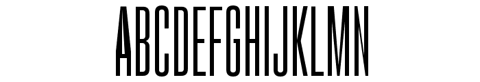 Gobold High Thin Font UPPERCASE