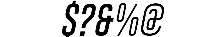 Gobold Thin Italic Italic Font OTHER CHARS