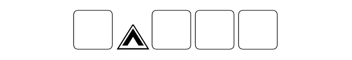 Gobotronic Font OTHER CHARS