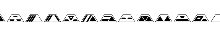 Gobotronic Font UPPERCASE
