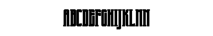 Goldminer  Regular Font UPPERCASE