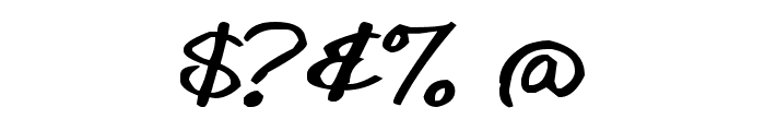 Goobascript Font OTHER CHARS