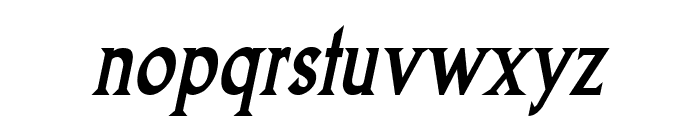 Goodfish Bold Italic Font LOWERCASE