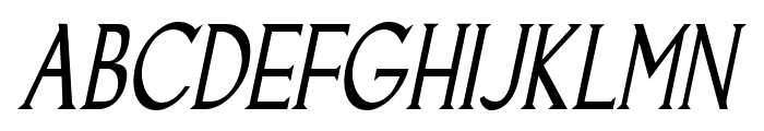 Goodfish Italic Sample
