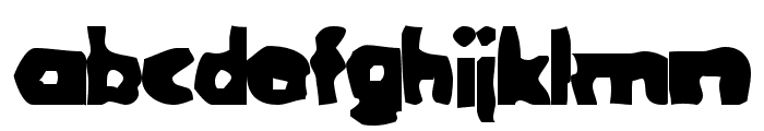 Goola Black Font LOWERCASE