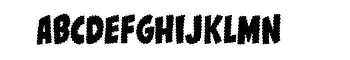 Goosebumps Regular OT Font LOWERCASE