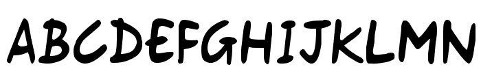Gort's Fair Hand normal Font UPPERCASE