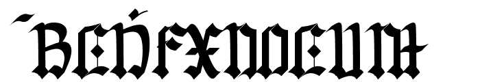 Gorwelion Font LOWERCASE