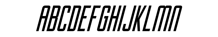 Gotham Nights Italic Font UPPERCASE