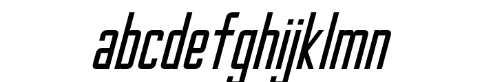 Gotham Nights Italic Font LOWERCASE