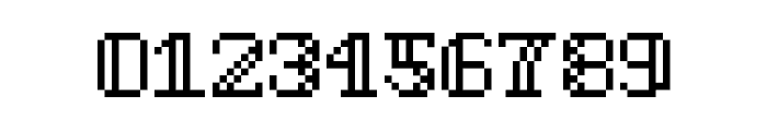 Gothic Pixel Regular Font OTHER CHARS