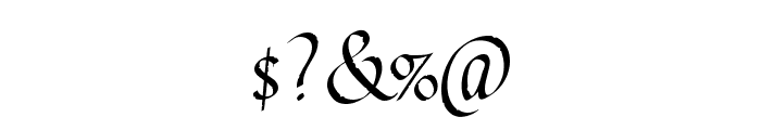 Gothic Ultra Font OTHER CHARS