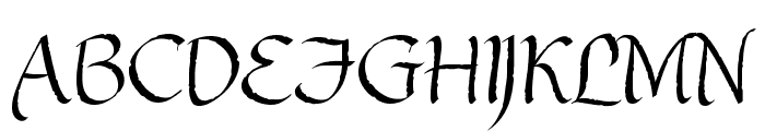Gothic Ultra Font UPPERCASE