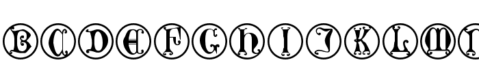 GothicLetters Font LOWERCASE