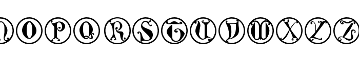 GothicLetters Font LOWERCASE