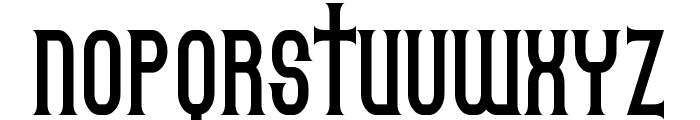 Gothicum Font UPPERCASE