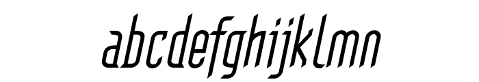 Gothikka Italic Font LOWERCASE