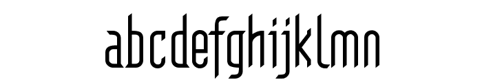 Gothikka Font LOWERCASE