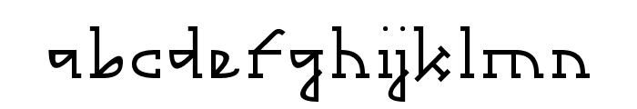 Gotika Serifai B Font LOWERCASE