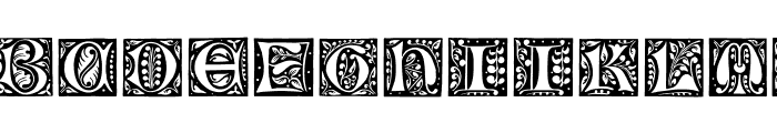 GotischeInitialen Font UPPERCASE