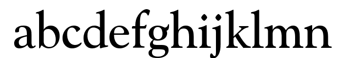 Goudy Catalogue BT Font LOWERCASE