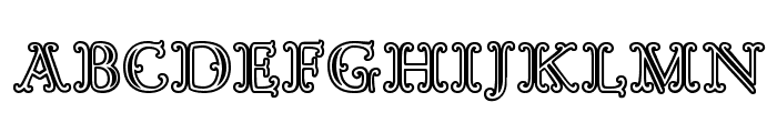 Goudy Decor InitialC Font UPPERCASE