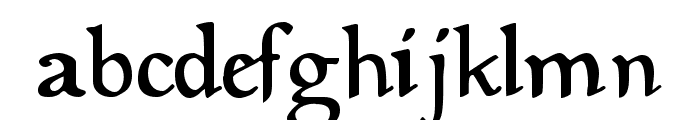 Goudy Medieval Alternate Font LOWERCASE