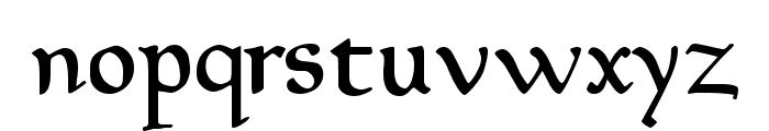 Goudy Medieval Alternate Font LOWERCASE