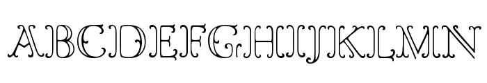 Goudy OrnateC Font UPPERCASE