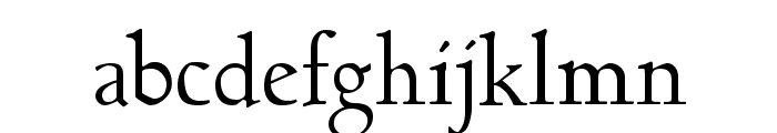 GoudyHundred Font LOWERCASE