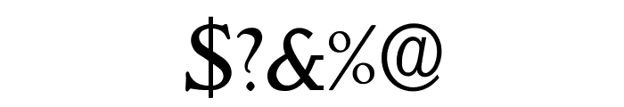 GoudyItalienSOpti-Regular Font OTHER CHARS