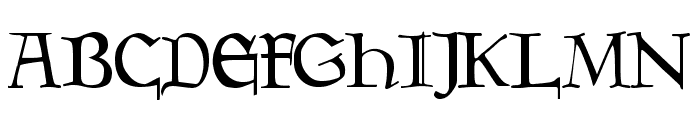 GoudyMedieval Font UPPERCASE
