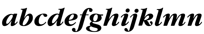 Gourmand  Bold Italic Font LOWERCASE