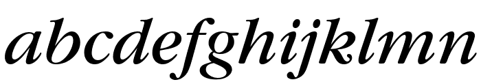 Gourmand  Italic Font LOWERCASE