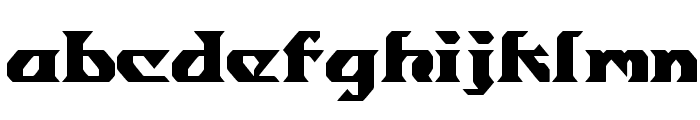 gondrong Font LOWERCASE