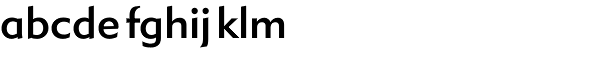 GPMetro Medium Font LOWERCASE