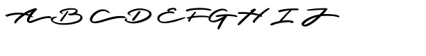 Graced Script Font UPPERCASE
