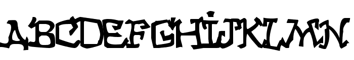GraffitiThree Font LOWERCASE