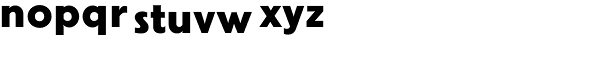 Granby SB-XBold Font LOWERCASE